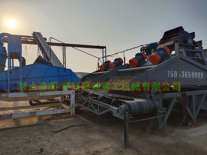 海沙淡化洗砂機